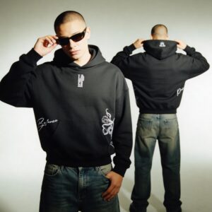 Libra Embroidery Hoodie For Men