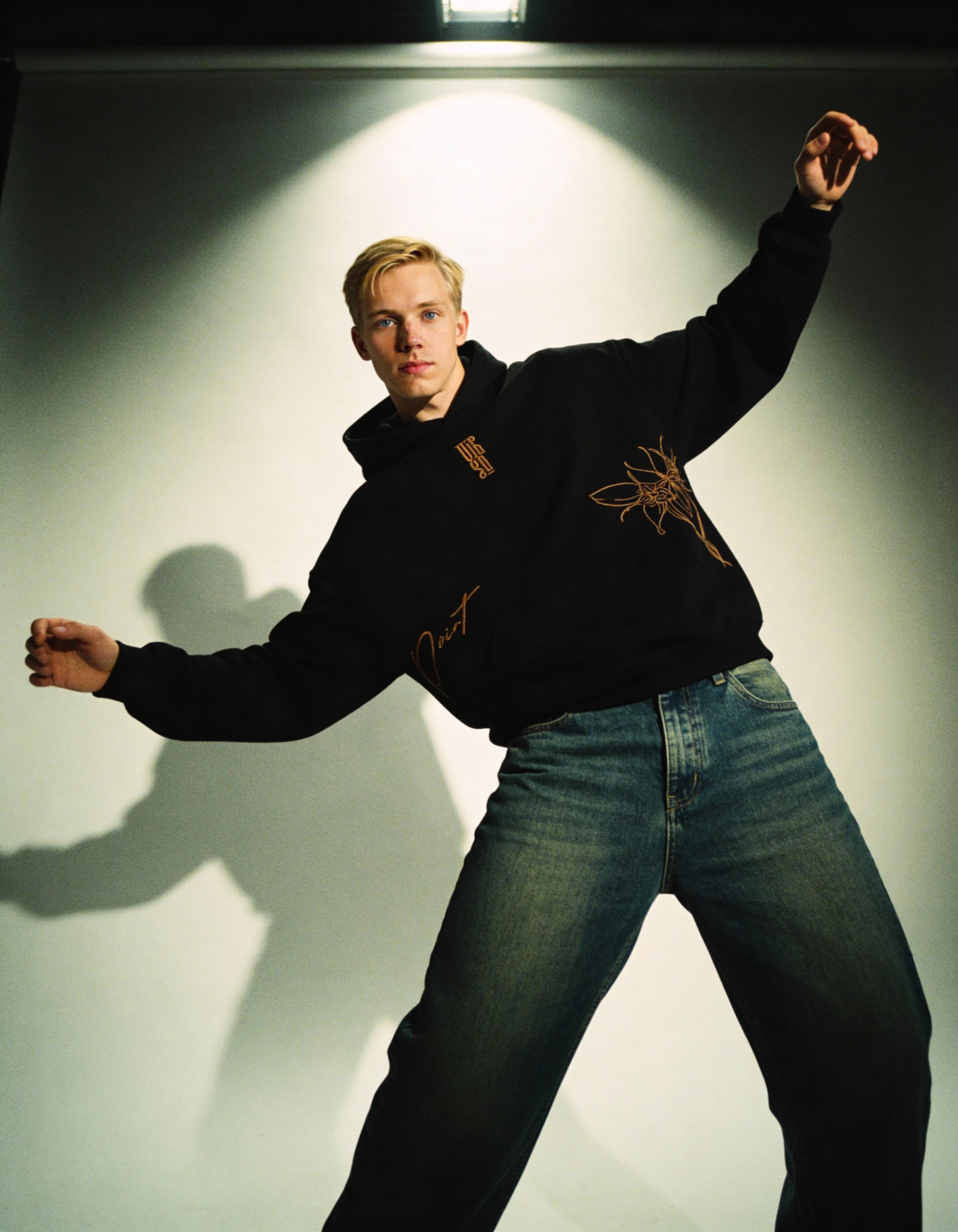 freepik__a-man-with-genz-aesthetic-posing-quirkly-and-flaun__44175 Virgo Embroidery Hoodie For Men - Image 4