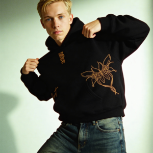 Virgo Embroidery Hoodie For Men