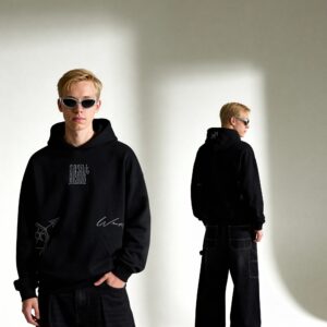 Sagittarius Embroidery Hoodie For Men