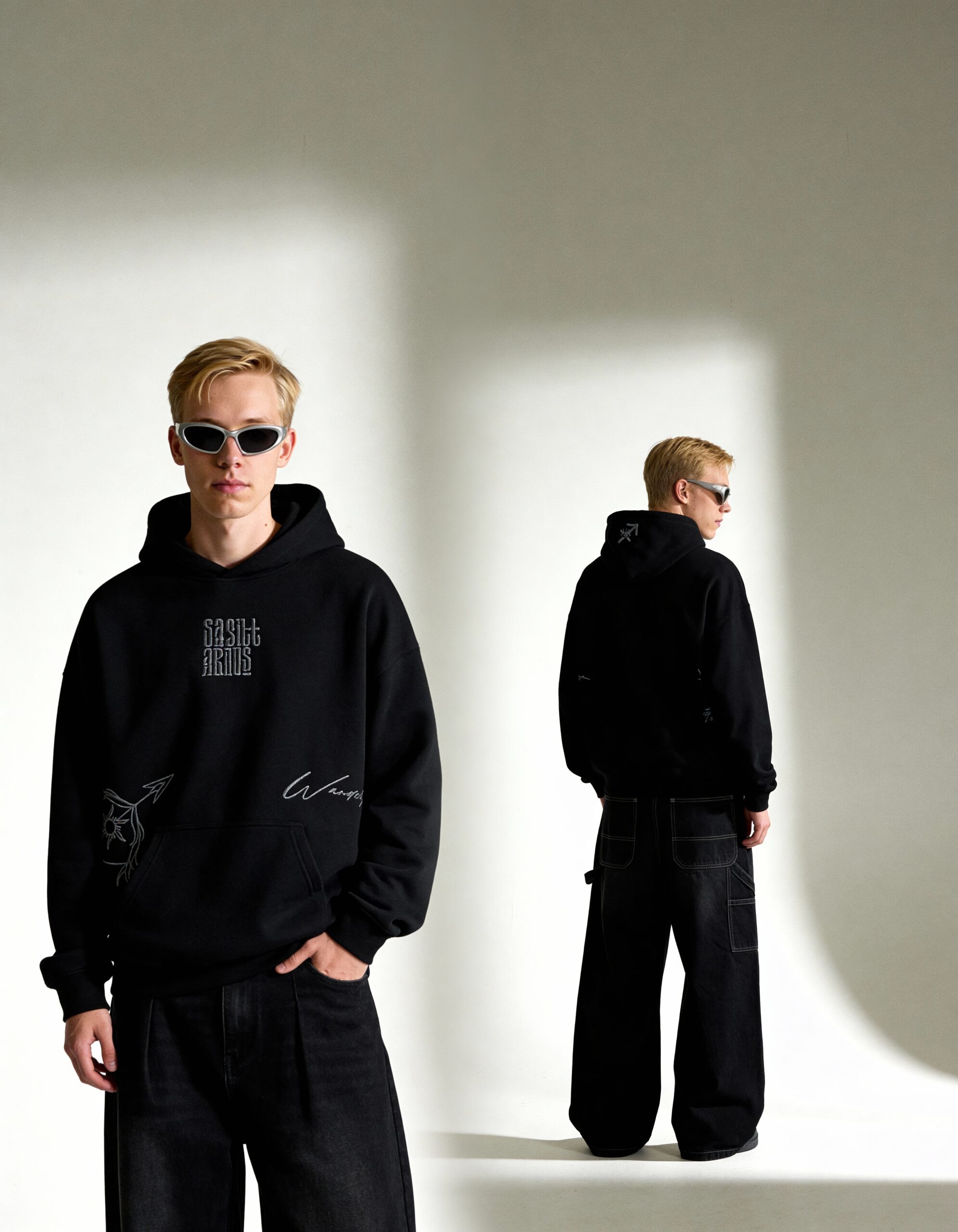 freepik__a-manin-a-gen-z-inspired-outfit-wearing-a-poly-cot__14681 Sagittarius Embroidery Hoodie For Men