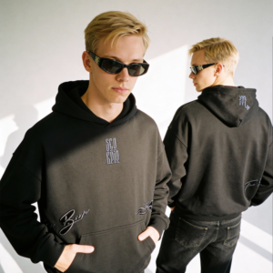 Scorpio Embroidery Hoodie For Men