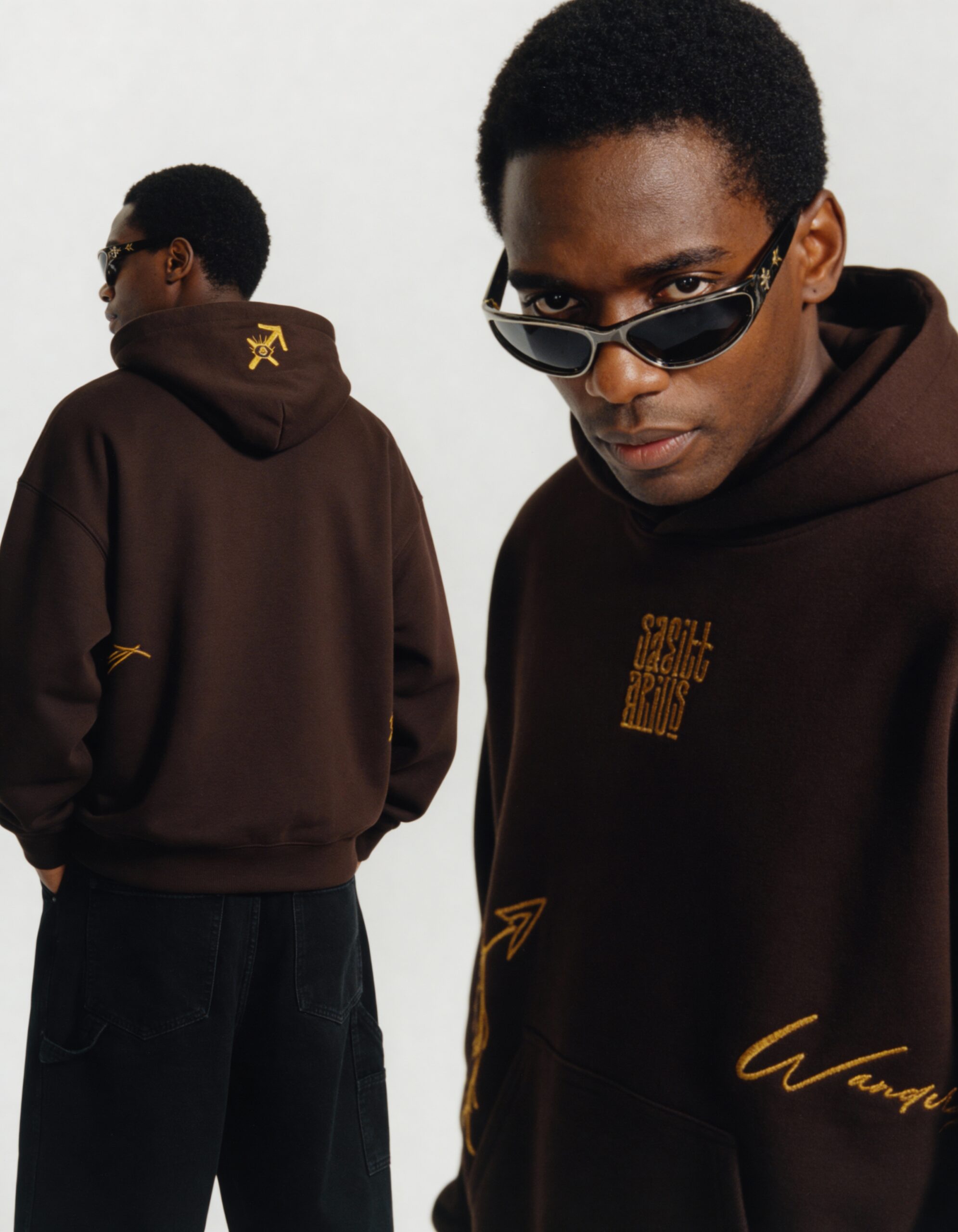 freepik__a-manin-a-gen-z-inspired-outfit-wearing-a-poly-cot__82554 Sagittarius Embroidery Hoodie For Men - Image 10