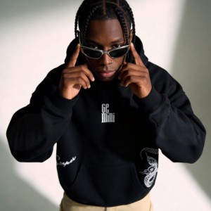 Gemini Embroidery Hoodie For Men