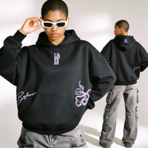 Libra Embroidery Hoodie For Women