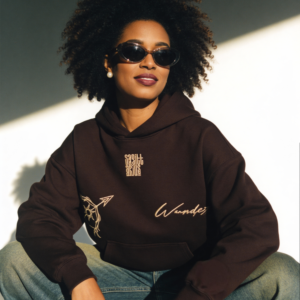 Sagittarius Embroidery Hoodie For Women