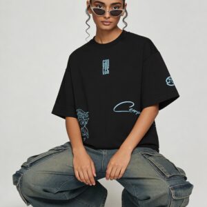 Cancer embroidery t shirt for women (copy)