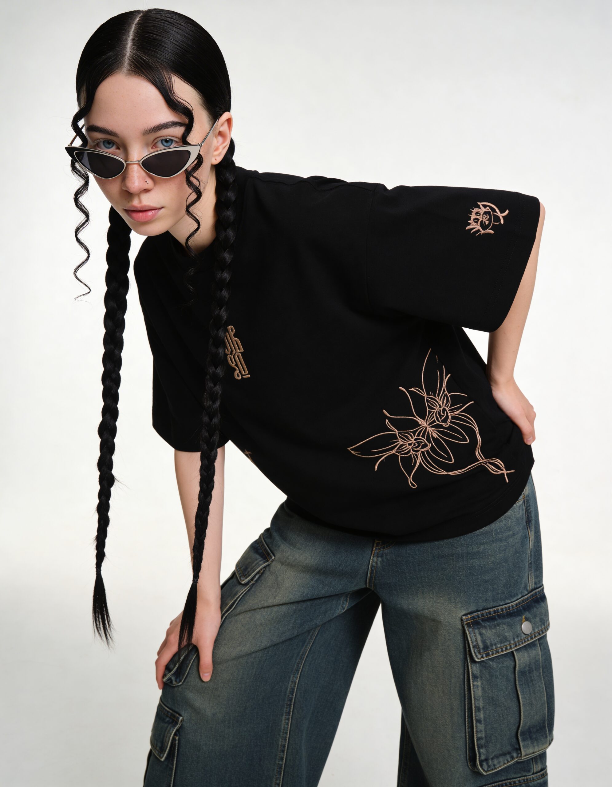 virgo embroidery t shirt for women virgo embroidery t shirt for women