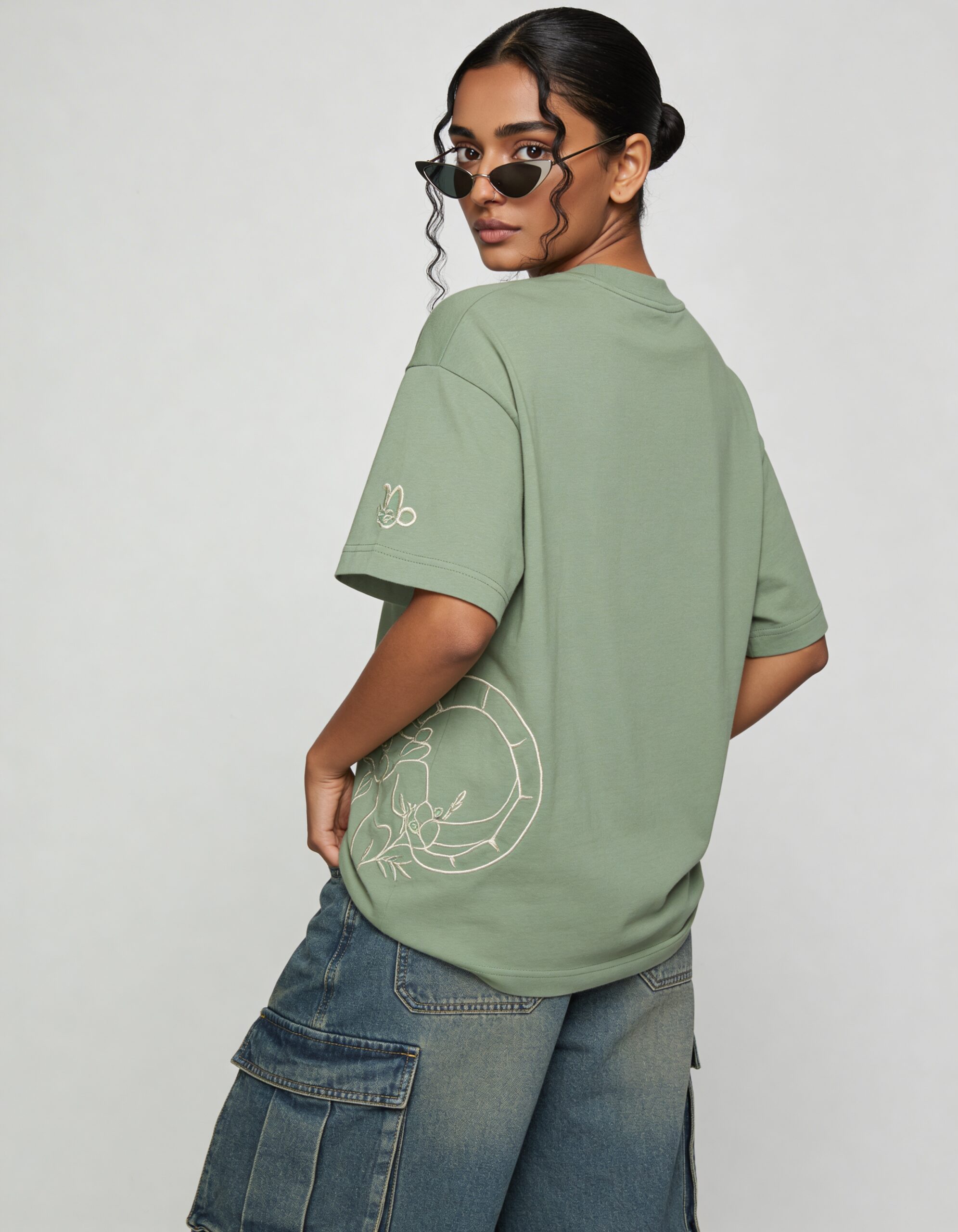 capricorn embroidery t shirt for women capricorn embroidery t shirt for women